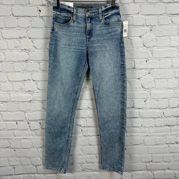 Joe's Women's The Bobby Mid-Rise Tapered Boyfriend Jeans, Size 24, Light Wash - Picture 3 of 12